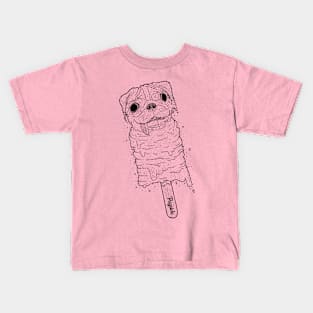 Pugsicle - The Ultimate Pug Popsicle Kids T-Shirt